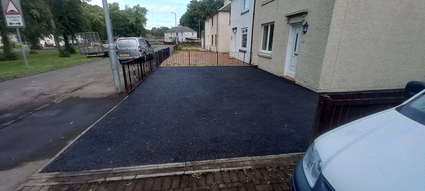 Completed GMGB tarmac access project